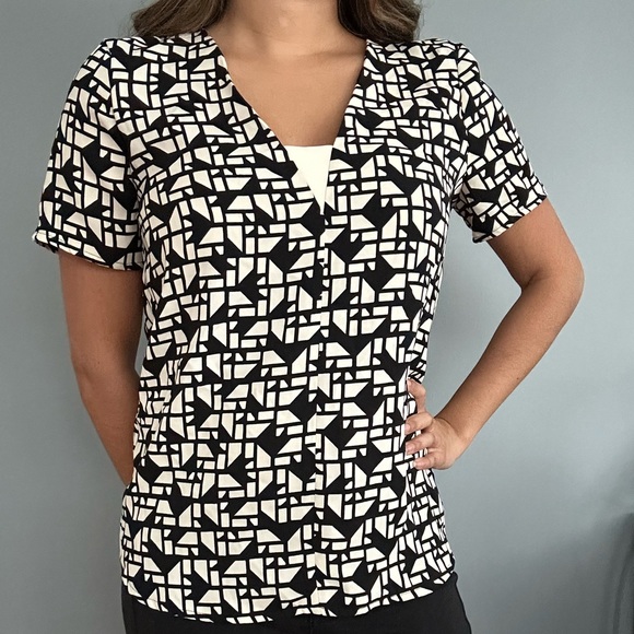 Zara patterned blouse - Picture 1 of 6